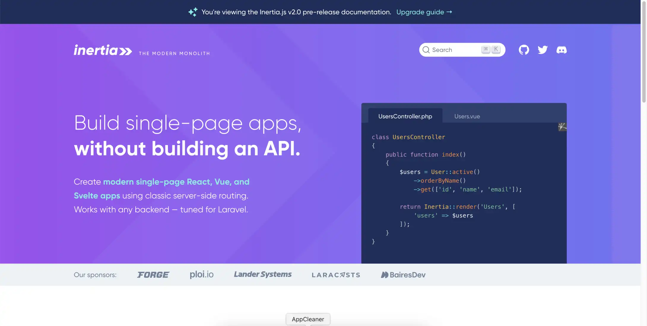 Inertia.js v2.0 - New Features