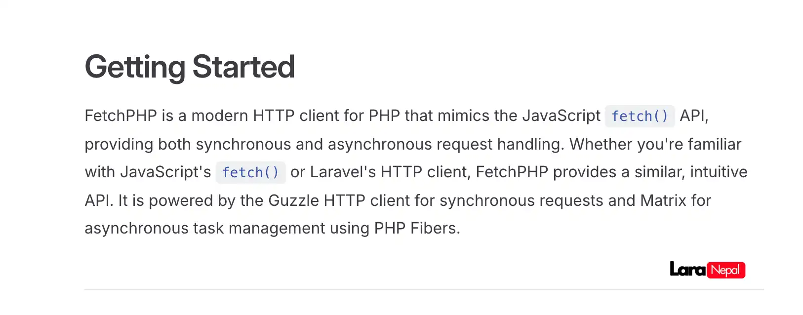 FetchPHP: A Modern PHP HTTP Client with Synchronous & Asynchronous Request Support