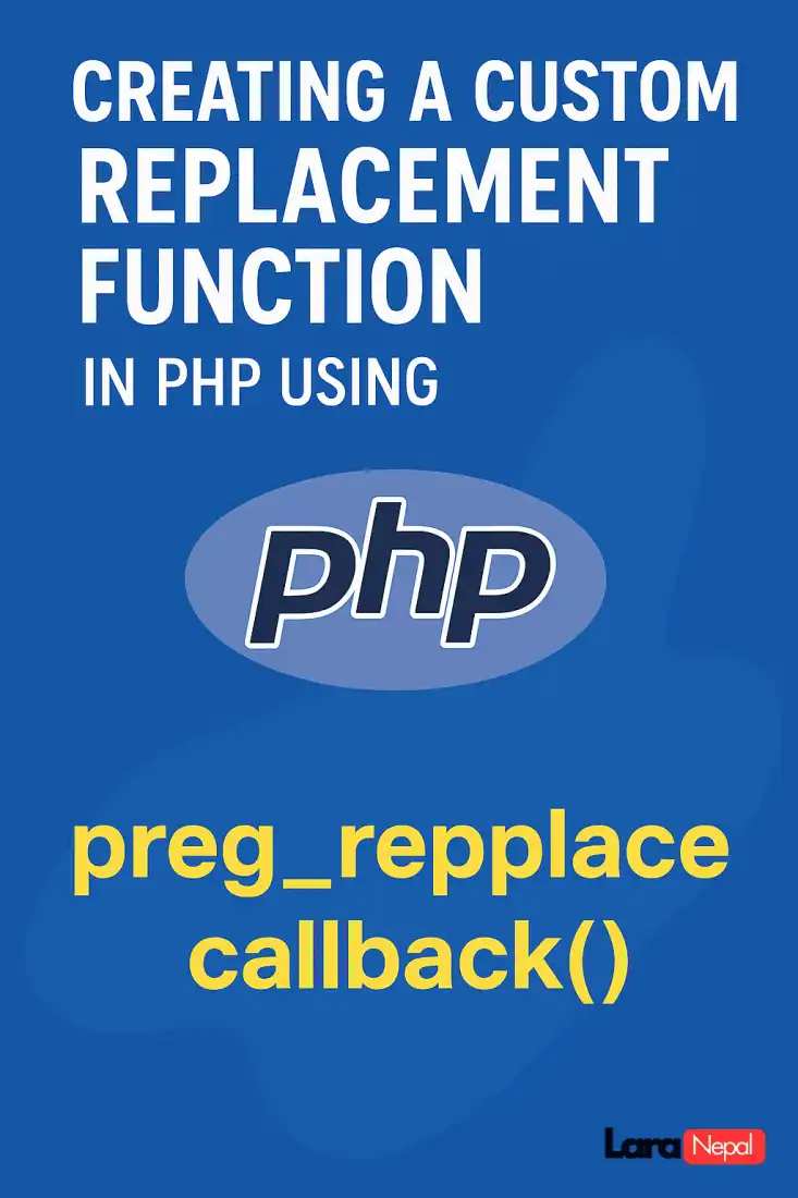 Creating Custom PHP Replacements with preg_replace_callback